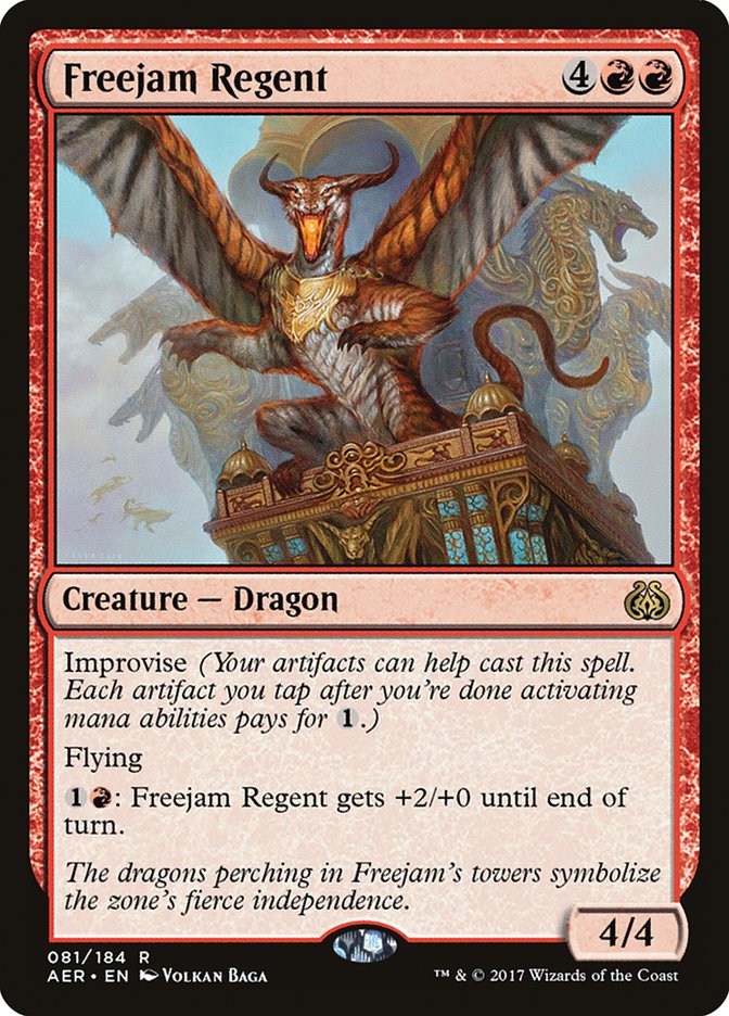 Freejam Regent [Aether Revolt] | Card Citadel