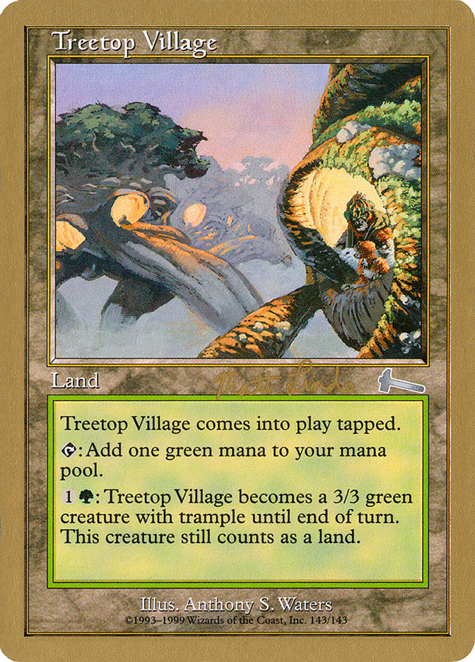 Treetop Village (Matt Linde) [World Championship Decks 1999] | Card Citadel