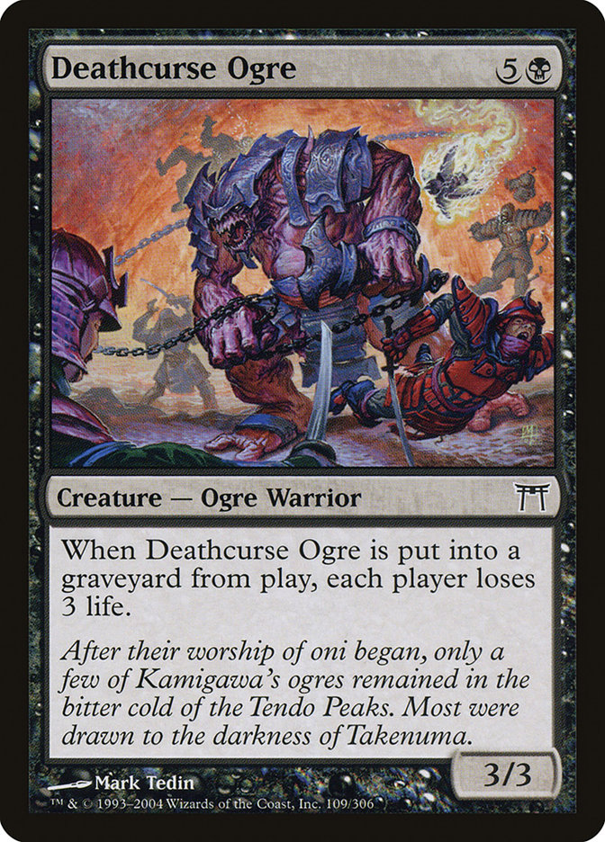Deathcurse Ogre [Champions of Kamigawa] | Card Citadel