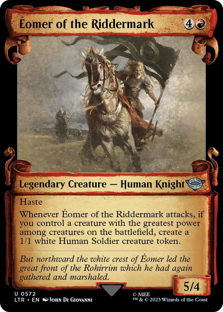 Eomer of the Riddermark [The Lord of the Rings: Tales of Middle-Earth Showcase Scrolls] | Card Citadel