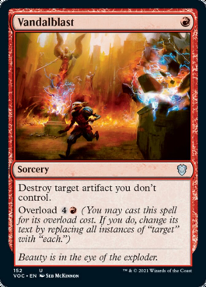 Vandalblast [Innistrad: Crimson Vow Commander] | Card Citadel