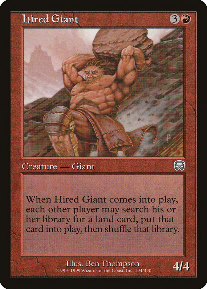 Hired Giant [Mercadian Masques] | Card Citadel