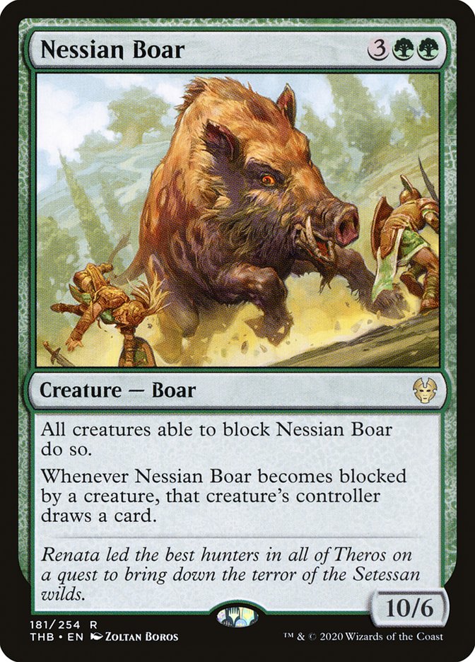 Nessian Boar [Theros Beyond Death] | Card Citadel