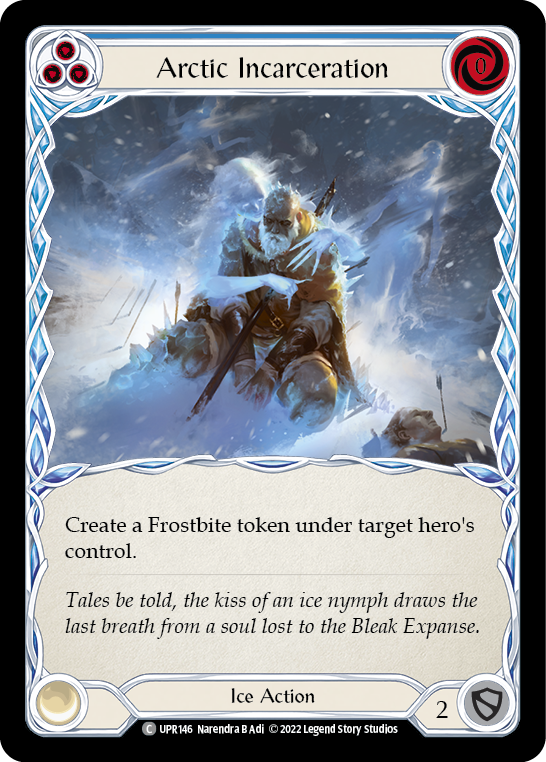 Arctic Incarceration (Blue) [UPR146] (Uprising) | Card Citadel