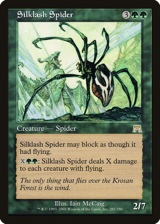 Silklash Spider [Onslaught] | Card Citadel