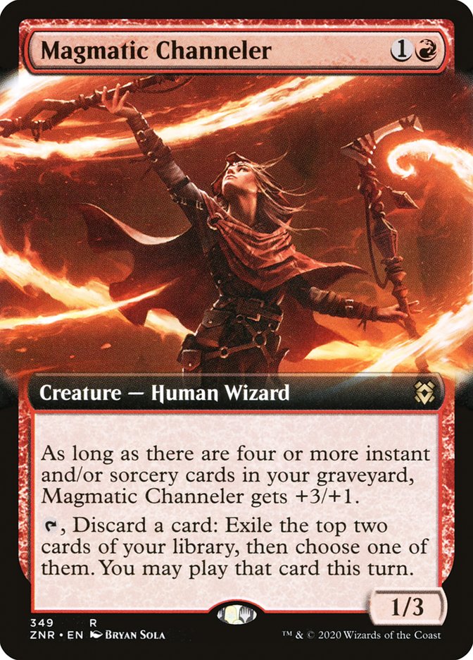 Magmatic Channeler (Extended Art) [Zendikar Rising] | Card Citadel