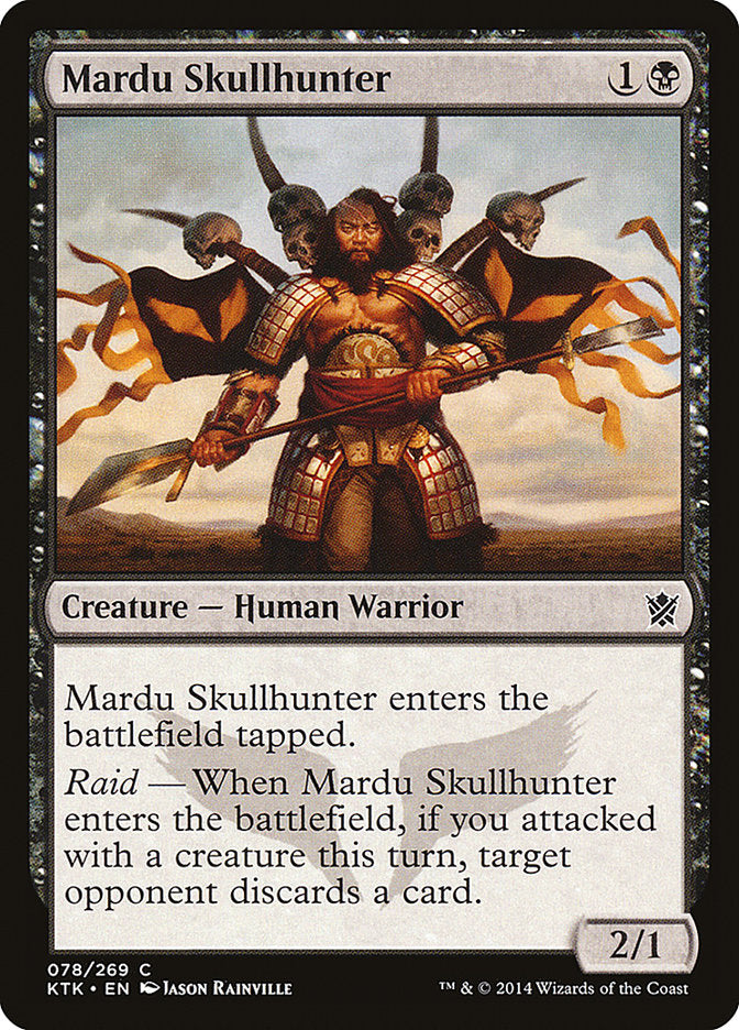 Mardu Skullhunter [Khans of Tarkir] | Card Citadel