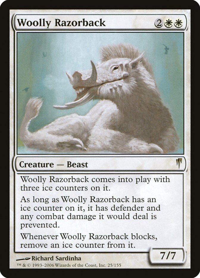 Woolly Razorback [Coldsnap] | Card Citadel