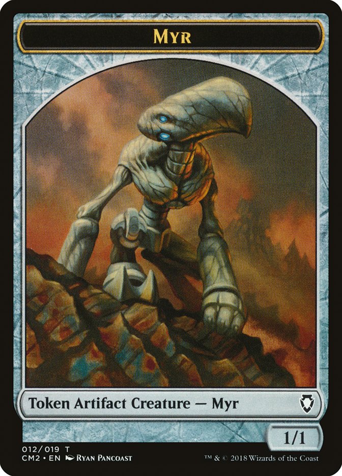 Myr Token [Commander Anthology Volume II Tokens] | Card Citadel