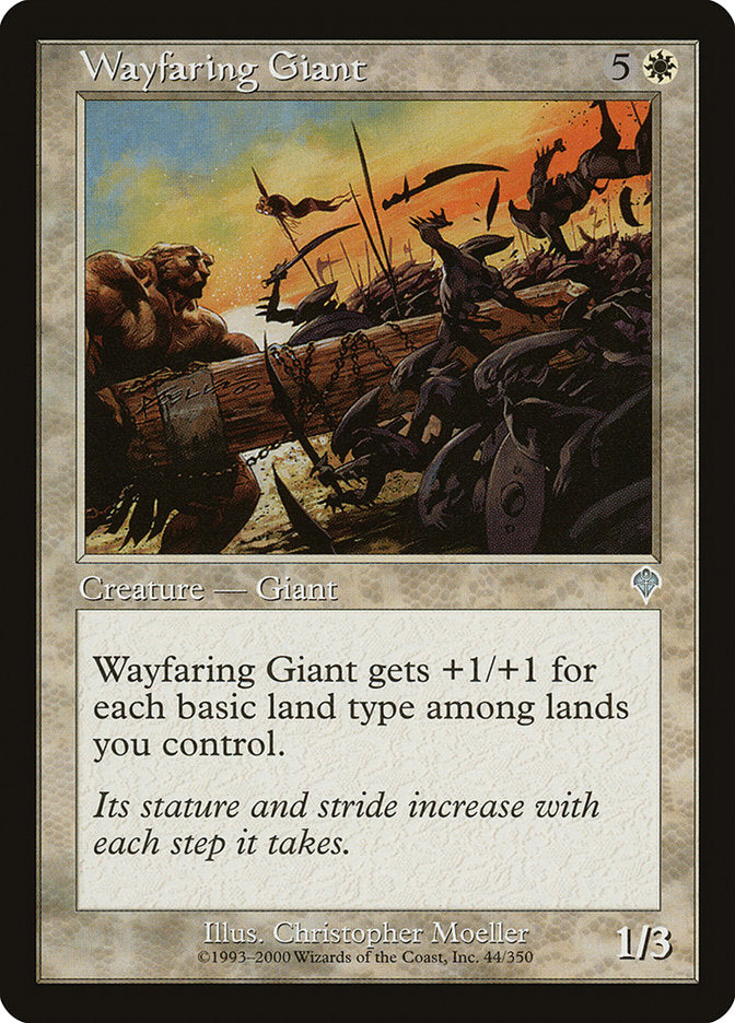 Wayfaring Giant [Invasion] | Card Citadel