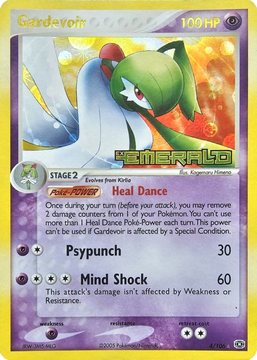 Gardevoir (4/106) (Stamped) [EX: Emerald] | Card Citadel
