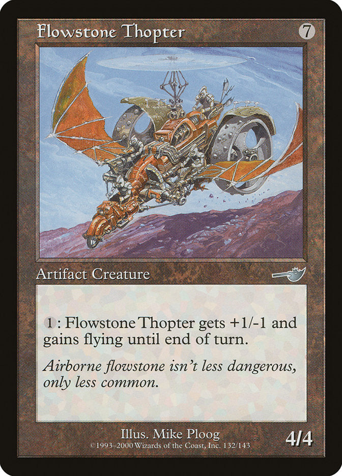 Flowstone Thopter [Nemesis] | Card Citadel
