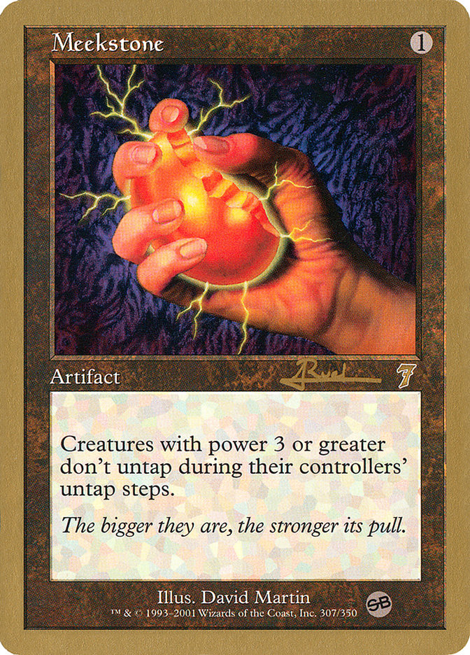 Meekstone (Antoine Ruel) (SB) [World Championship Decks 2001] | Card Citadel