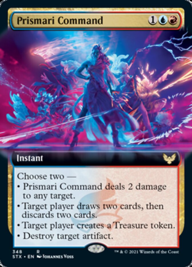 Prismari Command (Extended) [Strixhaven: School of Mages] | Card Citadel