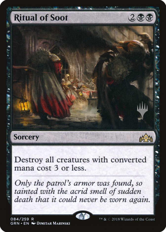 Ritual of Soot [Guilds of Ravnica Promos] | Card Citadel
