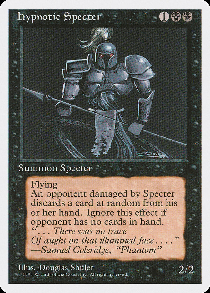 Hypnotic Specter [Fourth Edition] | Card Citadel