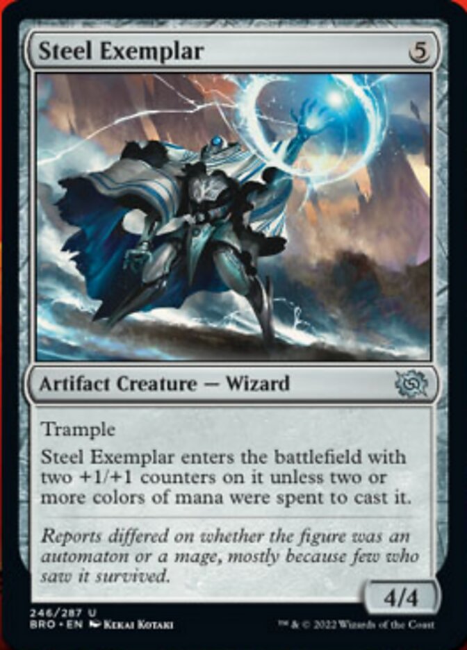 Steel Exemplar [The Brothers' War] | Card Citadel