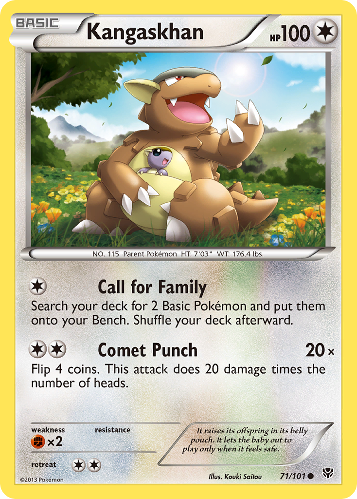 Kangaskhan (71/101) [Black & White: Plasma Blast] | Card Citadel