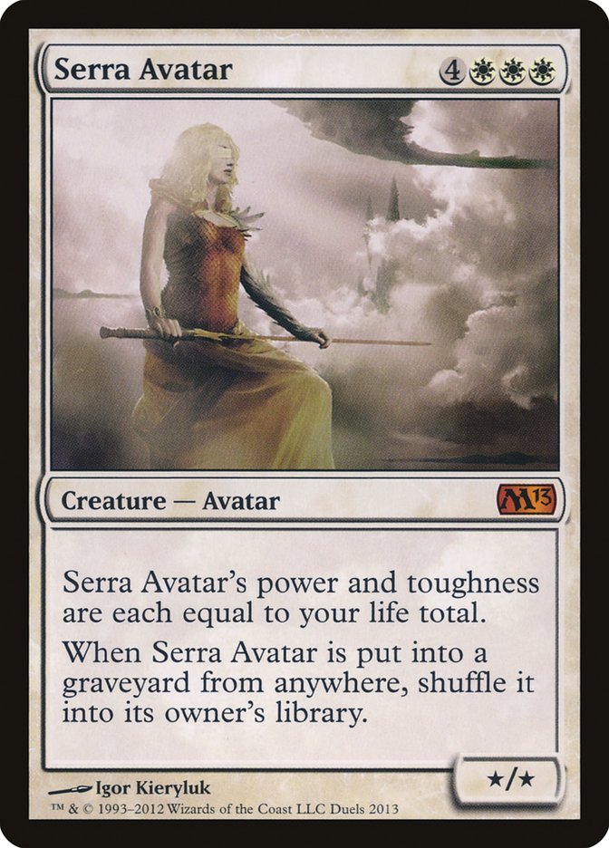 Serra Avatar [Duels of the Planeswalkers 2012 Promos ] | Card Citadel