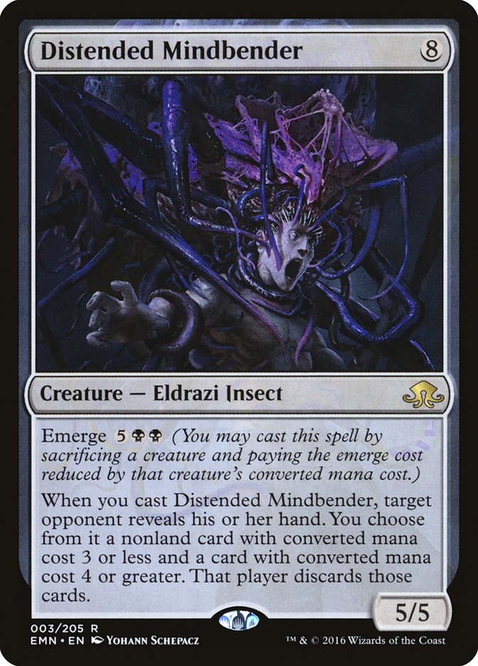 Distended Mindbender [Eldritch Moon] | Card Citadel