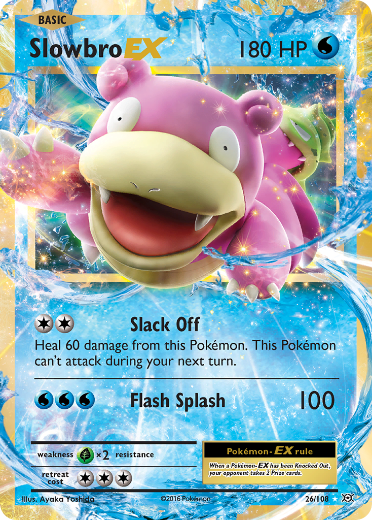 Slowbro EX (26/108) [XY: Evolutions] | Card Citadel