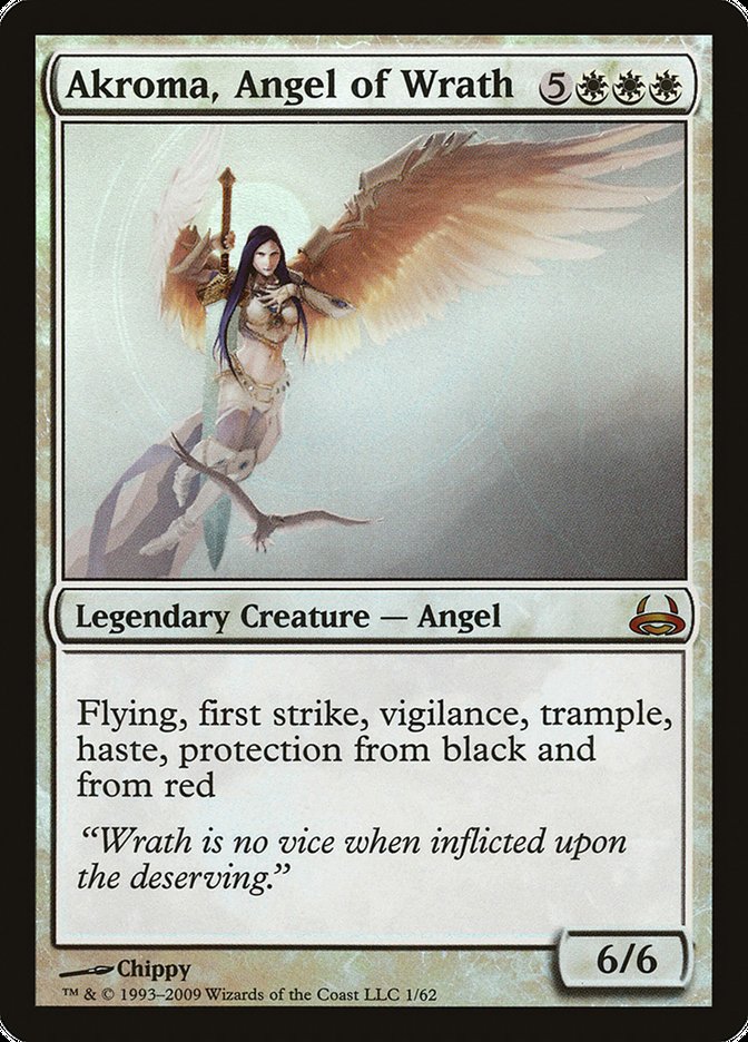 Akroma, Angel of Wrath [Duel Decks: Divine vs. Demonic] | Card Citadel