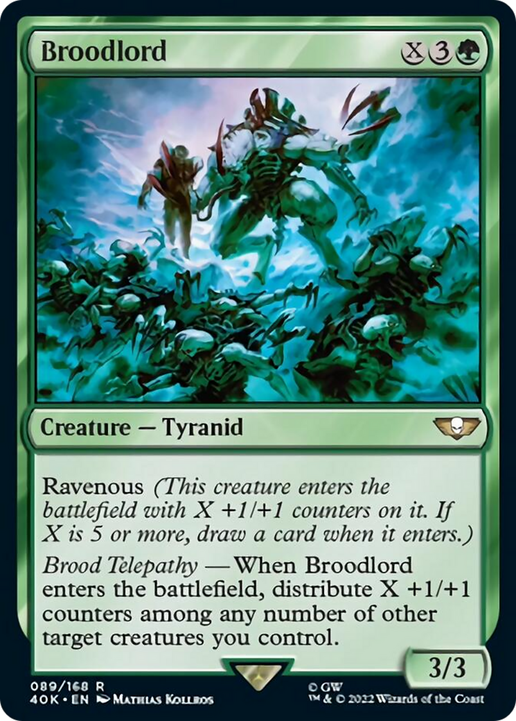 Broodlord (Surge Foil) [Universes Beyond: Warhammer 40,000] | Card Citadel