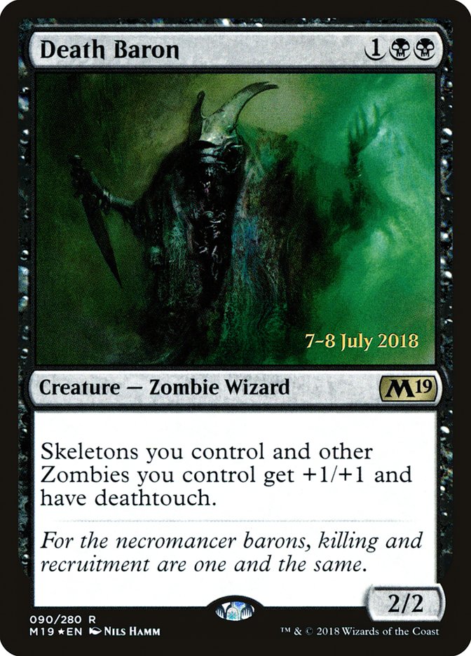 Death Baron [Core Set 2019 Promos] | Card Citadel