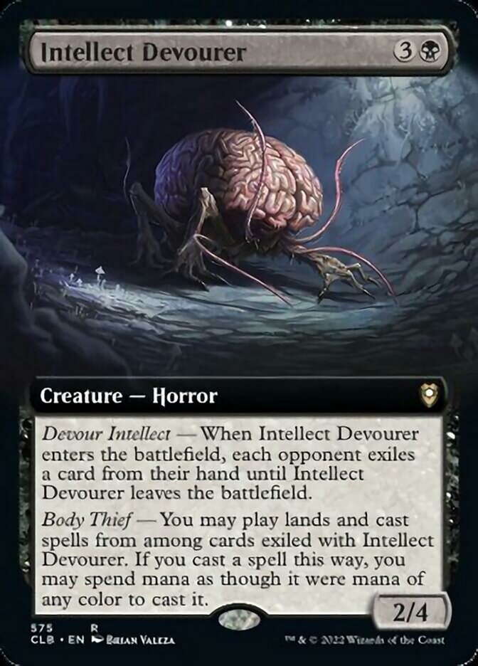 Intellect Devourer (Extended Art) [Commander Legends: Battle for Baldur's Gate] | Card Citadel