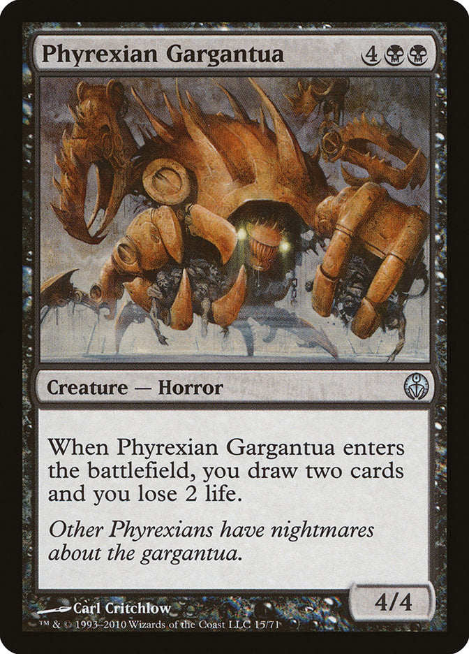 Phyrexian Gargantua [Duel Decks: Phyrexia vs. the Coalition] | Card Citadel