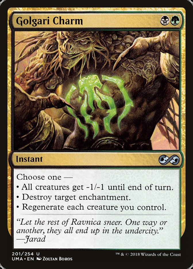 Golgari Charm [Ultimate Masters] | Card Citadel