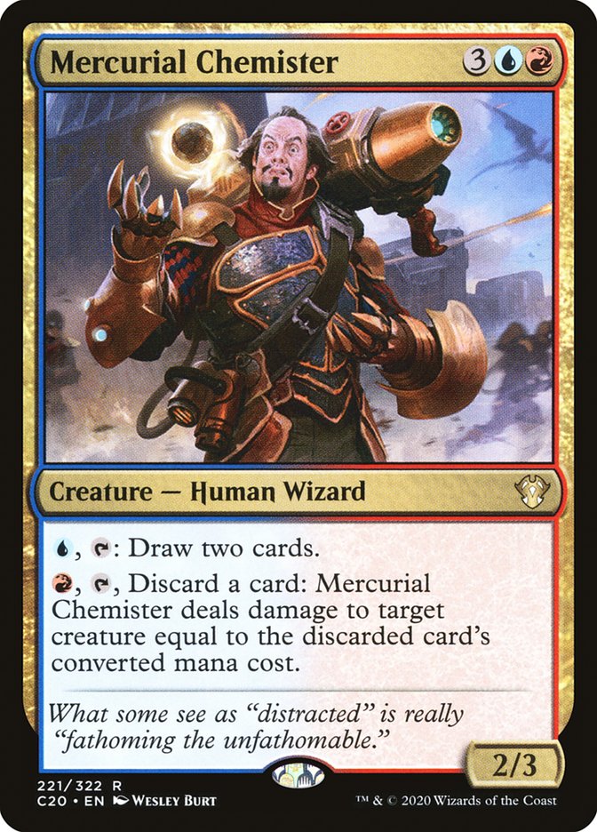 Mercurial Chemister [Commander 2020] | Card Citadel