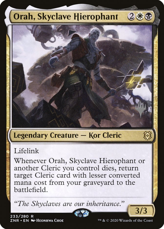 Orah, Skyclave Hierophant (Promo Pack) [Zendikar Rising Promos] | Card Citadel