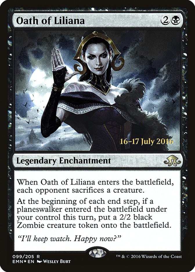 Oath of Liliana [Eldritch Moon Promos] | Card Citadel