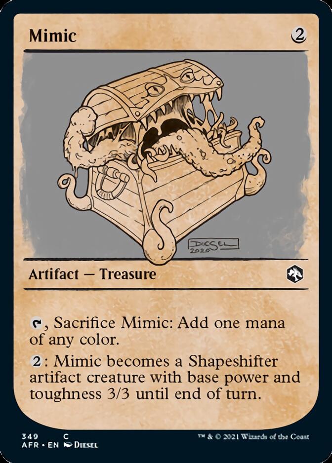 Mimic (Showcase) [Dungeons & Dragons: Adventures in the Forgotten Realms] | Card Citadel