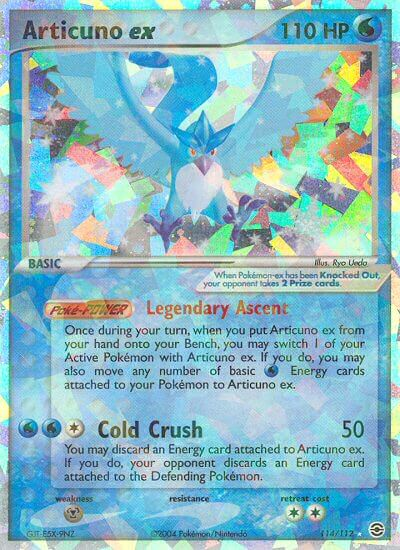 Articuno ex (114/112) [EX: FireRed & LeafGreen] | Card Citadel