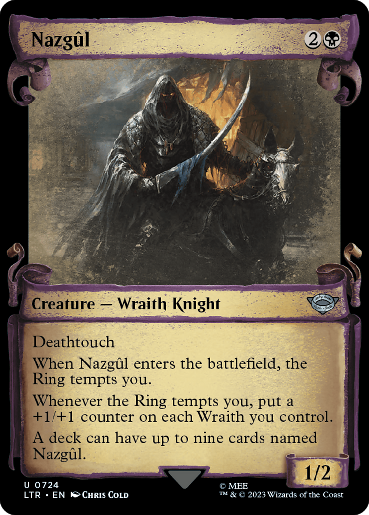 Nazgul (0724) [The Lord of the Rings: Tales of Middle-Earth Showcase Scrolls] | Card Citadel