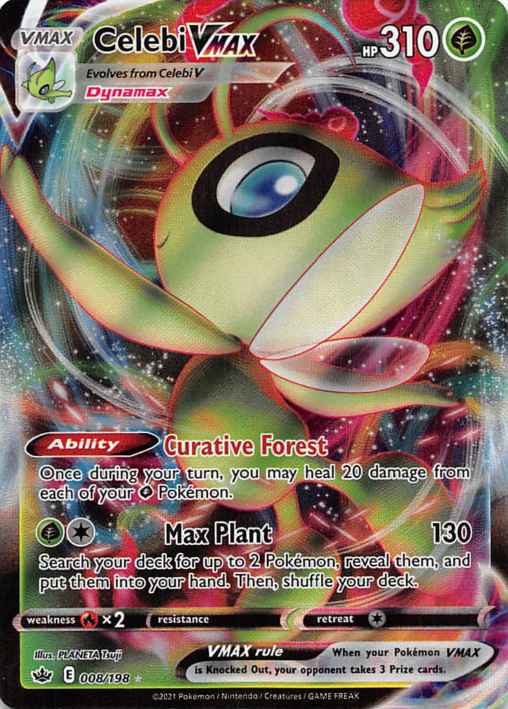 Celebi VMAX (008/198) [Sword & Shield: Chilling Reign] | Card Citadel