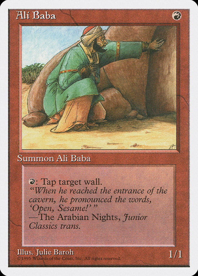 Ali Baba [Fourth Edition] | Card Citadel