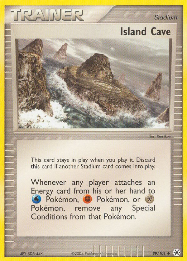 Island Cave (89/101) [EX: Hidden Legends] | Card Citadel