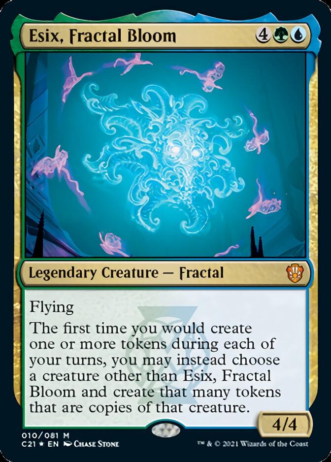 Esix, Fractal Bloom [Commander 2021] | Card Citadel