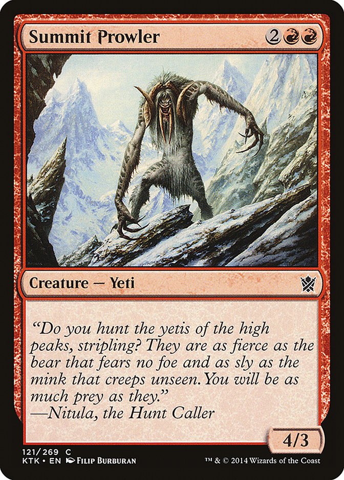 Summit Prowler [Khans of Tarkir] | Card Citadel