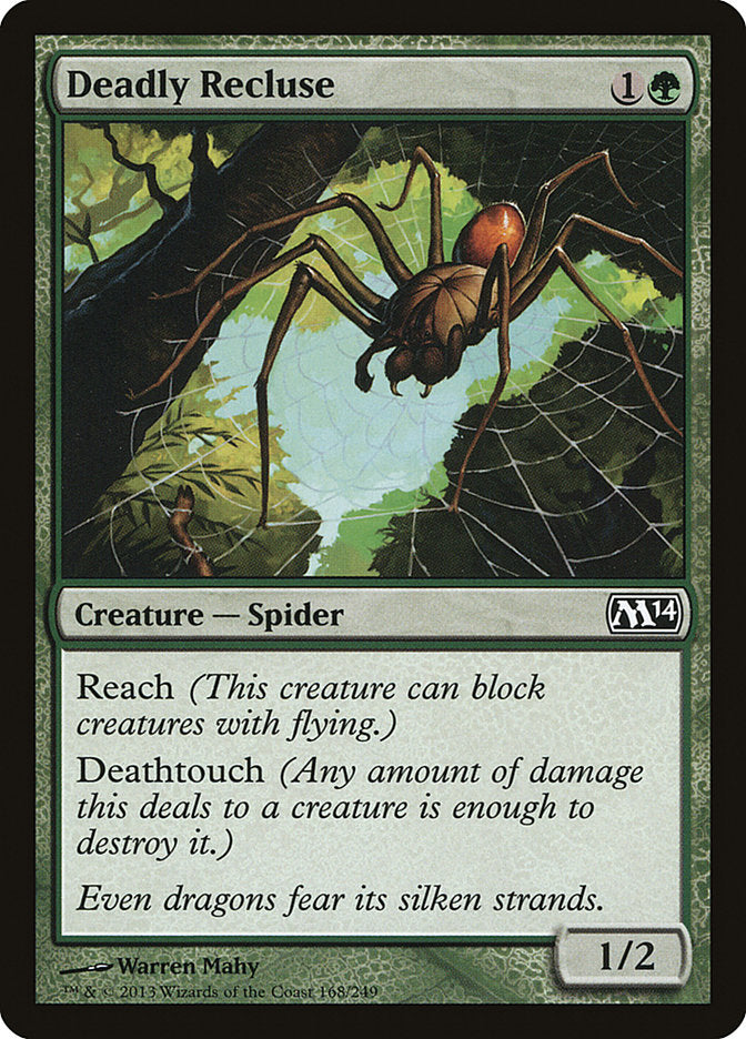 Deadly Recluse [Magic 2014] | Card Citadel