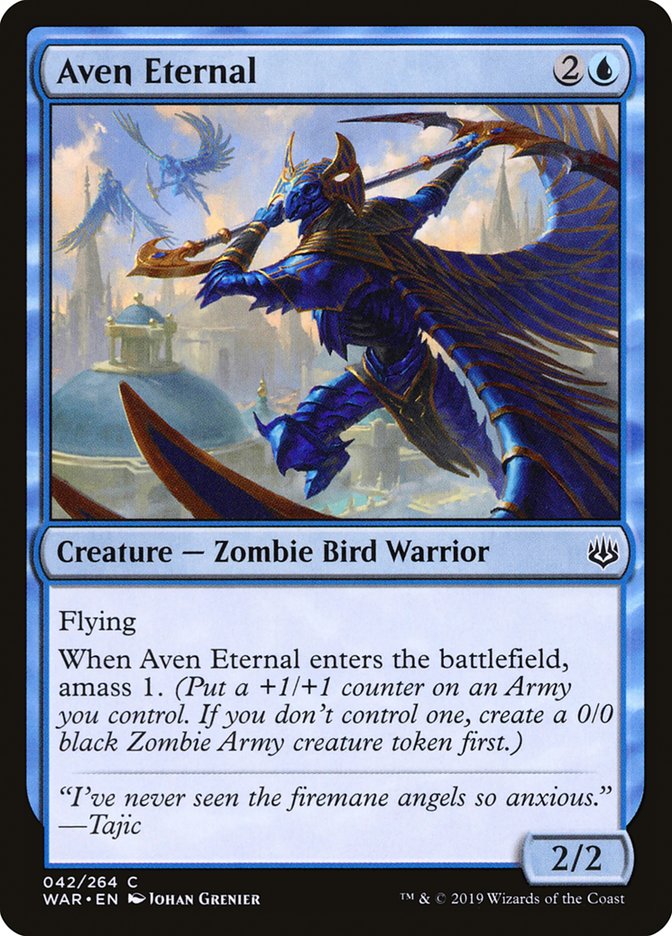 Aven Eternal [War of the Spark] | Card Citadel