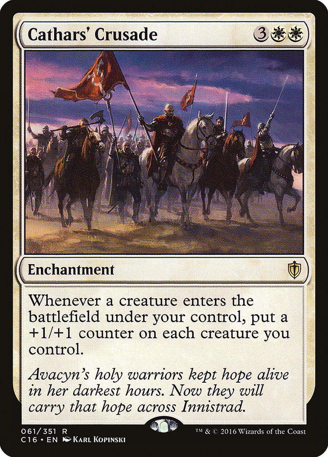 Cathars' Crusade [Commander 2016] | Card Citadel