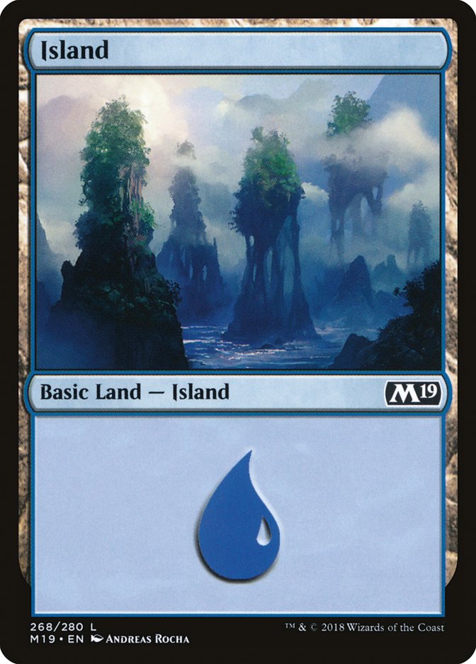 Island [Core Set 2019] | Card Citadel