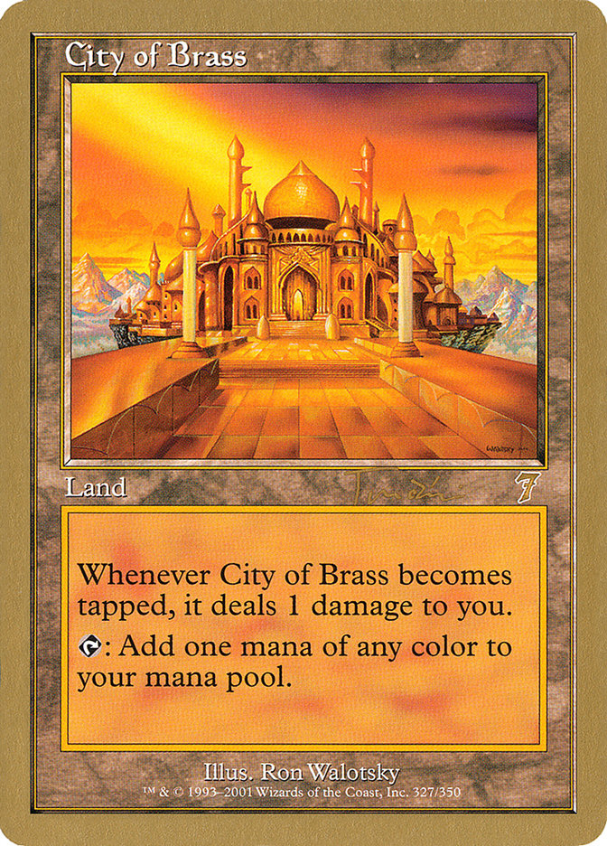 City of Brass (Jan Tomcani) [World Championship Decks 2001] | Card Citadel