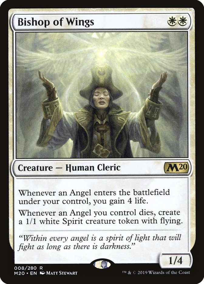 Bishop of Wings [Core Set 2020] | Card Citadel