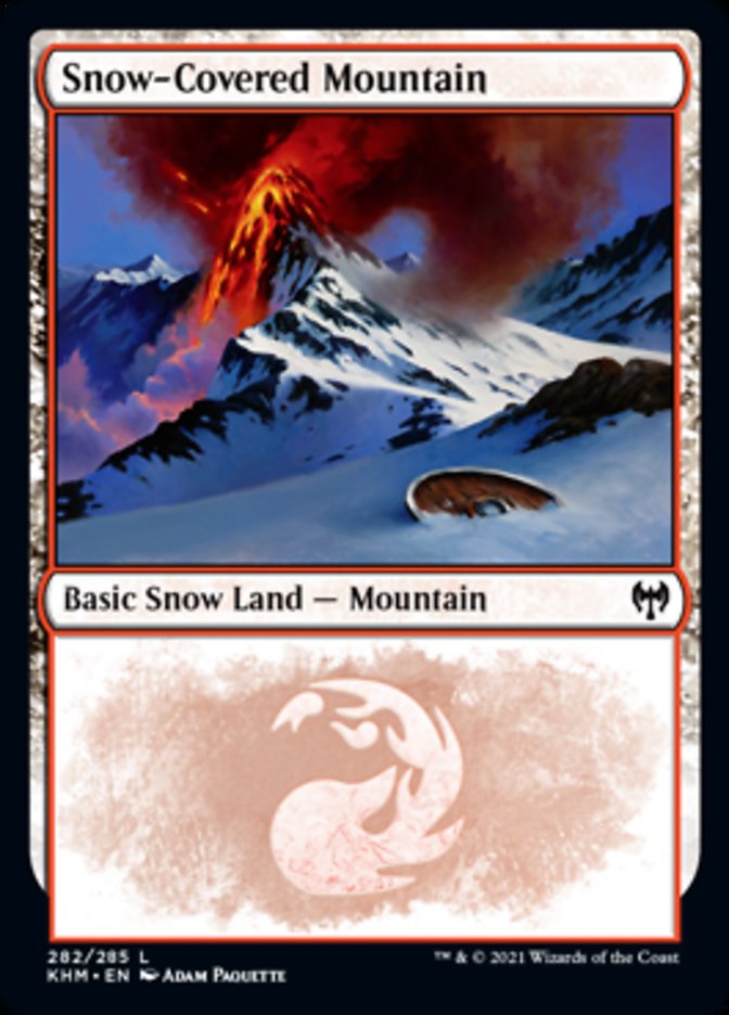 Snow-Covered Mountain (282) [Kaldheim] | Card Citadel