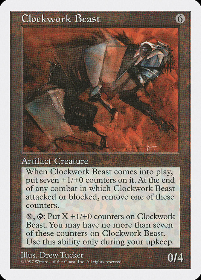 Clockwork Beast [Fifth Edition] | Card Citadel